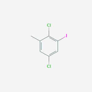 molecular formula C7H5Cl2I B1448636 2,5-Dichloro-3-iodotoluene CAS No. 1806283-33-9
