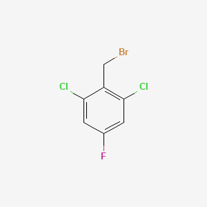 molecular formula C7H4BrCl2F B1448638 2,6-Dichloro-4-fluorobenzyl bromide CAS No. 1803784-34-0