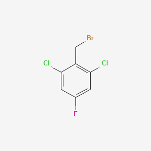 molecular formula C7H4BrCl2F B1448638 2,6-ジクロロ-4-フルオロベンジルブロミド CAS No. 1803784-34-0