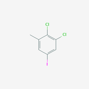 molecular formula C7H5Cl2I B1448639 2,3-Dichloro-5-iodotoluene CAS No. 1803809-35-9