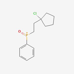 [2-(1-Chlorocyclopentyl)ethyl](oxo)phenylphosphanium