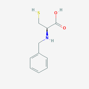 (2R)-2-(benzylamino)-3-sulfanylpropanoic acid