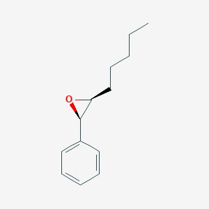 molecular formula C13H18O B14486481 (2S,3S)-2-pentyl-3-phenyloxirane 