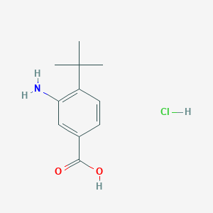 3-Amino-4-(tert-butyl)benzoic acid hydrochloride