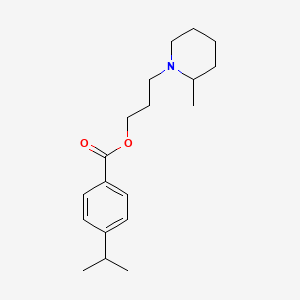 3-(2'-Methylpiperidino)propyl p-isopropylbenzoate