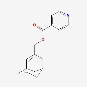 Isonicotinic acid, 1-adamantylmethyl ester