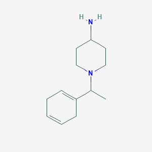 1-[1-(Cyclohexa-1,4-dien-1-yl)ethyl]piperidin-4-amine