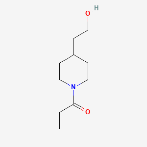 1-[4-(2-Hydroxyethyl)piperidin-1-yl]propan-1-one