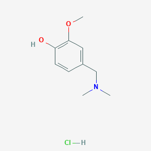 4-[(Dimethylamino)methyl]-2-methoxyphenol hydrochloride