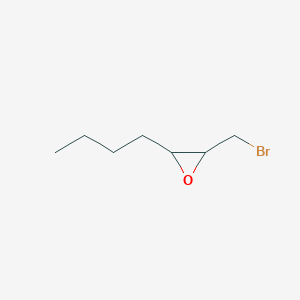2-(Bromomethyl)-3-butyloxirane