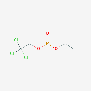 Ethoxy(oxo)(2,2,2-trichloroethoxy)phosphanium