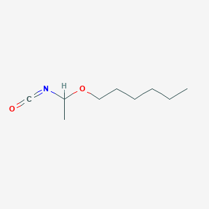 1-(1-Isocyanatoethoxy)hexane