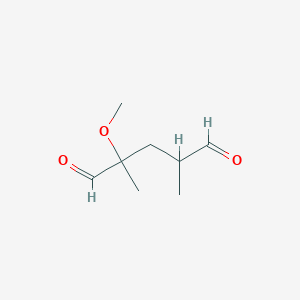 Pentanedial, 2-(hydroxymethyl)-2,4-dimethyl-