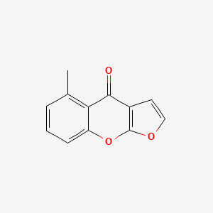 5-Methyl-4H-furo[2,3-b][1]benzopyran-4-one