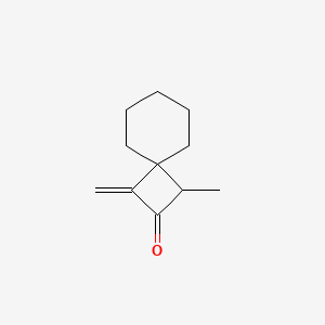 1-Methyl-3-methylidenespiro[3.5]nonan-2-one