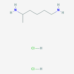molecular formula C6H18Cl2N2 B1448712 己烷-1,5-二胺二盐酸盐 CAS No. 71976-70-0