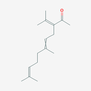 6,10-Dimethyl-3-(propan-2-ylidene)undeca-5,9-dien-2-one