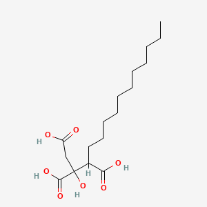 3-C-Carboxy-2,4-dideoxy-2-undecylpentaric acid