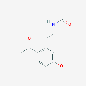 N-[2-(2-Acetyl-5-methoxyphenyl)ethyl]acetamide