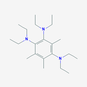 N~1~,N~1~,N~2~,N~2~,N~4~,N~4~-Hexaethyl-3,5,6-trimethylbenzene-1,2,4-triamine