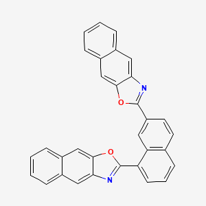 2,2'-(Naphthalene-1,7-diyl)bis(naphtho[2,3-d][1,3]oxazole)