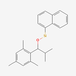 molecular formula C23H26OSi B14487204 CID 71381147 CAS No. 63452-00-6