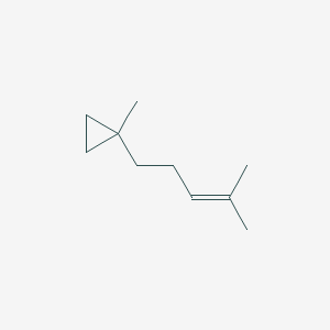 1-Methyl-1-(4-methylpent-3-en-1-yl)cyclopropane