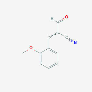 2-Formyl-3-(2-methoxyphenyl)prop-2-enenitrile