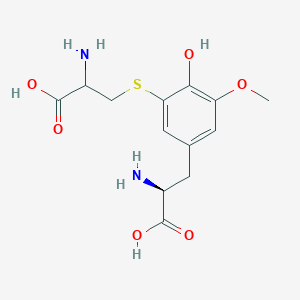 3-[(2-Amino-2-carboxyethyl)sulfanyl]-5-methoxy-L-tyrosine