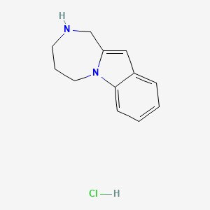 1H,2H,3H,4H,5H-[1,4]diazepino[1,2-a]indole hydrochloride