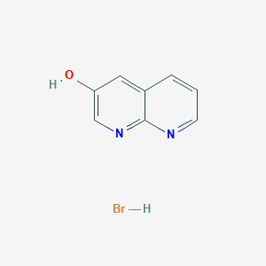 1,8-Naphthyridin-3-ol hydrobromide