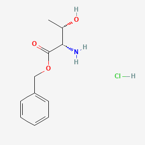 molecular formula C11H16ClNO3 B1448744 benzyl (2S,3S)-2-amino-3-hydroxybutanoate hydrochloride CAS No. 780758-27-2