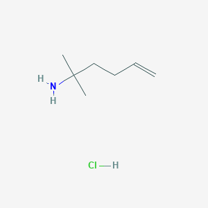 2-Methylhex-5-en-2-amine hydrochloride