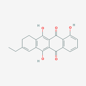 9-Ethyl-4,6,11-trihydroxy-7,8-dihydrotetracene-5,12-dione