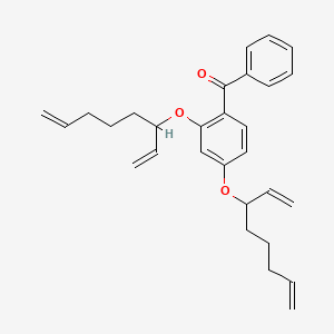 {2,4-Bis[(octa-1,7-dien-3-yl)oxy]phenyl}(phenyl)methanone