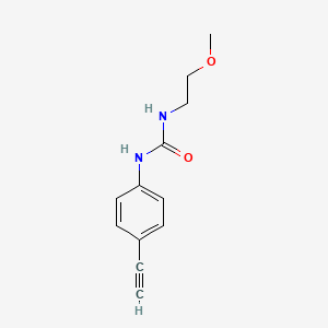 1-(4-Ethynylphenyl)-3-(2-methoxyethyl)urea