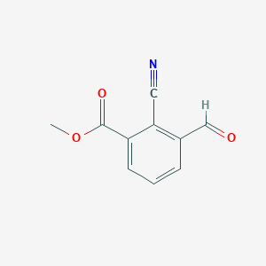 Methyl 2-cyano-3-formylbenzoate