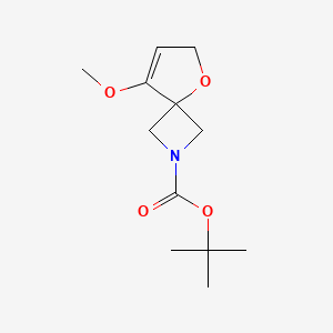 Tert-Butyl 8-Methoxy-5-Oxa-2-Azaspiro[3.4]Oct-7-Ene-2-Carboxylate
