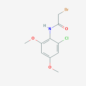 2-Bromo-n-(2-chloro-4,6-dimethoxyphenyl)acetamide
