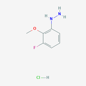 (3-Fluoro-2-methoxyphenyl)-hydrazine hydrochloride