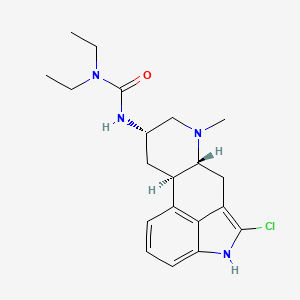 Urea, N'-[(8a)-2-chloro-6-methylergolin-8-yl]-N,N-diethyl-