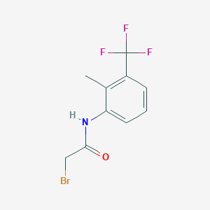 2-Bromo-n-[2-methyl-3-(trifluoromethyl)phenyl]acetamide