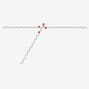 Octadecyl 2,3-bis(hexadecyloxy)propanoate