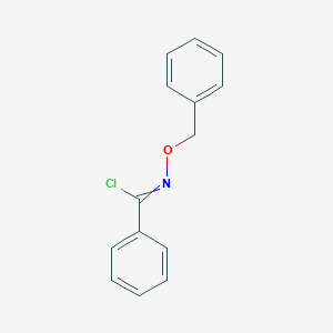 N-(Benzyloxy)benzenecarboximidoyl chloride