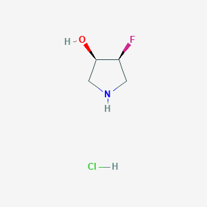 (3R,4S)-4-Fluoropyrrolidin-3-OL hydrochloride