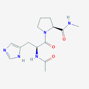 N-Acetyl-L-histidyl-N-methyl-L-prolinamide