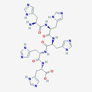 L-Histidyl-L-histidyl-L-histidyl-L-histidyl-L-histidine