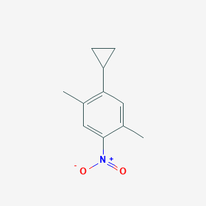 1-Cyclopropyl-2,5-dimethyl-4-nitrobenzene