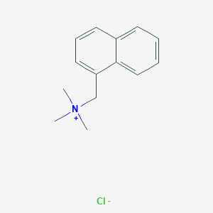 B14488497 N,N,N-Trimethyl(naphthalen-1-yl)methanaminium chloride CAS No. 63474-31-7