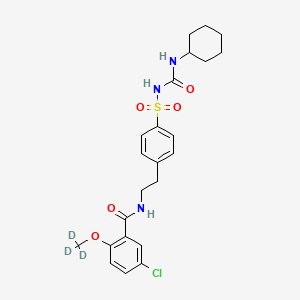 molecular formula C23H28ClN3O5S B1448855 Glyburide-D3 CAS No. 1219803-02-7